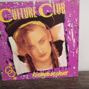 Culture Club Kissing To Be Clever Vinyl Record Album Boy‎ George 1982